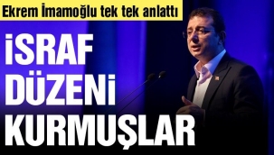 EKREM İMAMOĞLU :"AKP DÖNEMİNDE İHALELER, USULSÜZ VE FİNANSMANSIZ HAYATA GEÇİRİLMEYE ÇALIŞILDI"