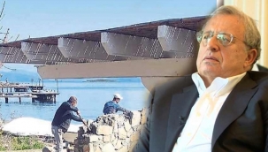 Turgut Yılmaz'ın kaçak duvarı yıkıldı!