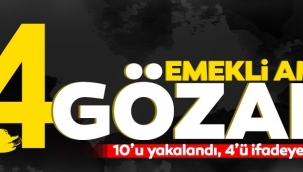 Montrö bildirisine imza atan emekli amirallere gözaltı