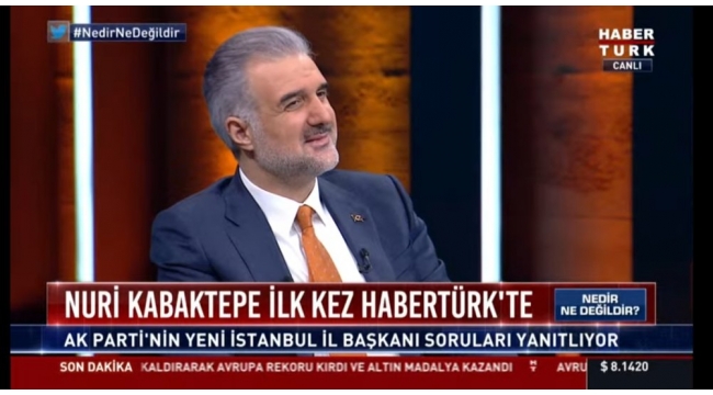 İSTANBUL AK PARTİ İL BAŞKANI KABAKTEPE'AK PARTİ BİR DAVA ,HAREKET ,SİYASİ DÜŞÜNCE'