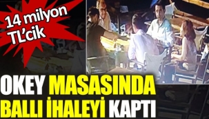 Okey masasında ballı ihaleyi kaptı