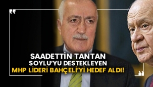 Sadettin Tantan MHP siyasetinin halk nezdinde inandırıcılığını yitirdiği de gözüküyor