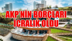 AKPli yönetim borçlandırdı, belediyeye icra geldi: Seyir terası satıldı