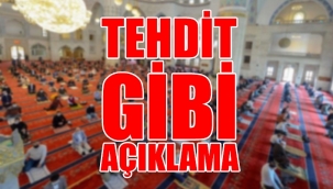 Diyanete çağrı yaptılar, bunları camiye sokmayın dediler