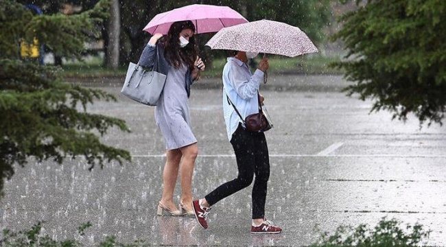 Yarına dikkat! Meteorolojiden sağanak yağış uyarısı