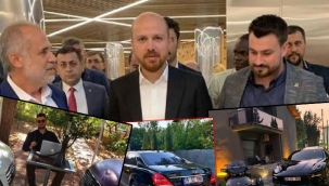 TÜGVA temsilcisinin lüks hayatı böyle görüntülendi: Yanda şampanya, konsolda isim, plakada AKP!