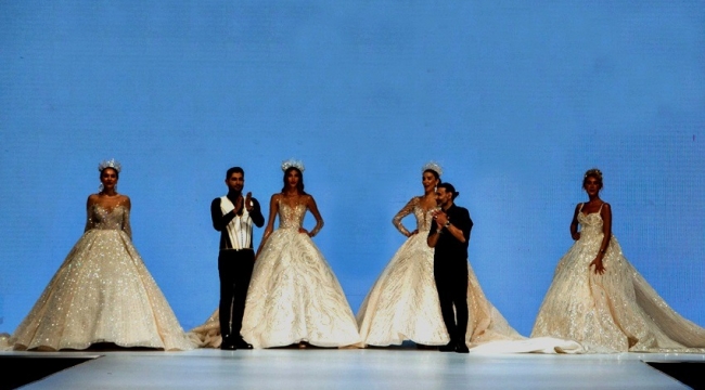 IF Wedding Fashion İzmirde defile rüzgarı