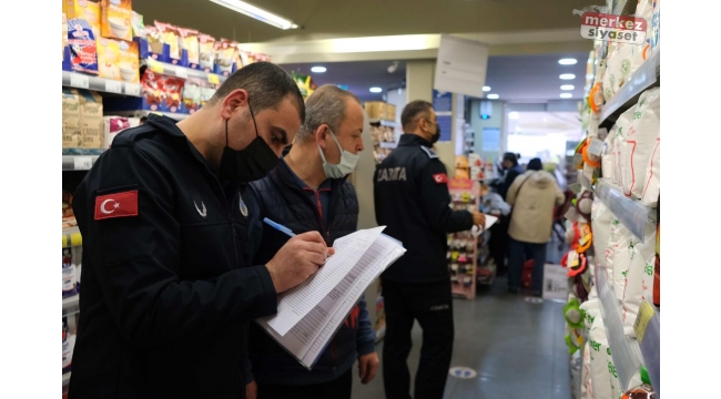 Başkan Ali Kılıçın talimatıyla ,Maltepe'deki marketlerde yılbaşı denetimi