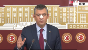 CHPli Özgür Özel: Ülkedeki kötü yönetimin tescili bugün Erdoğan tarafından yapıldı