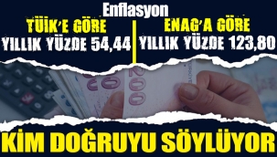 Enflasyonda TÜİK mi ENAG mı doğruyu söylüyor