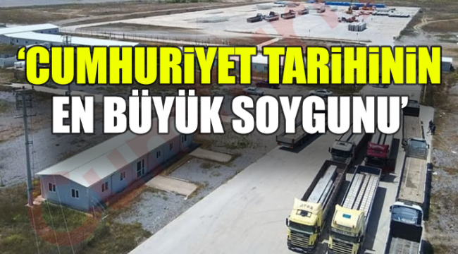 Erdoğan ve Katar Emiri temelini atmıştı; fabrika sökülüyor...