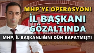 DİYARBAKIR MHP İL BAŞKANI GÖZALTINDA!