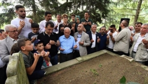 Ekrem İmamoğlunun aile mezarlığına saldırı: Gamalı haç çizildi