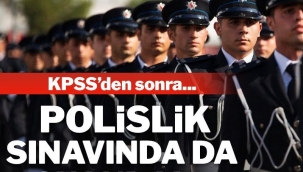 KPSS'den sonra polislik sınavında da skandal