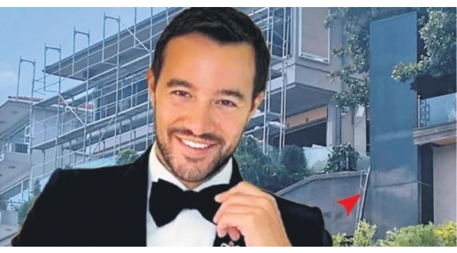 Emir Bahadır dan ,Mühürlü yalıya kaçak asansör