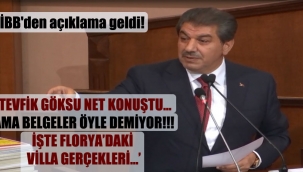 İBB'den açıklama geldi: Tevfik Göksu net konuştu, ama belgeler öyle demiyor!