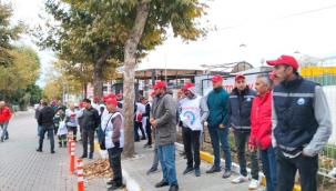 Avcılar Belediyesinde grev başladı