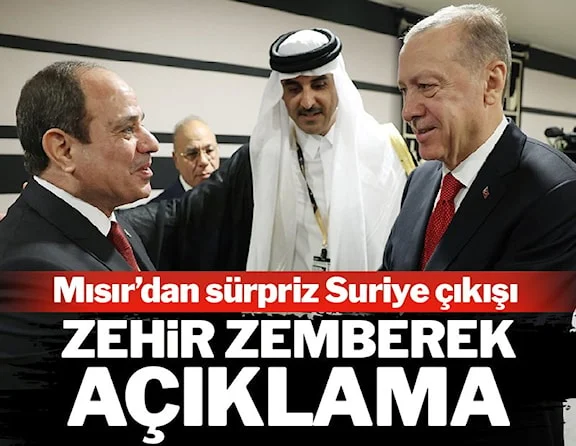 Mısır'dan Türkiye'nin Suriye operasyonuna tepki: Derhal durdurun