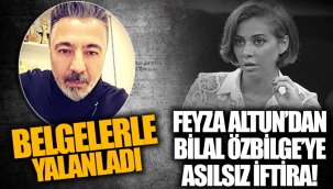 Feyza Altun'un 'kokain kullanıyor'' iddialarına Bilal Özbilge'den test sonucuyla yanıt!