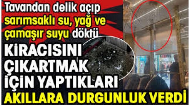 Uyanık Kayserili ! Kiracısını çıkarmak için 'sarımsaklı su' dökmüştü: O tartışmanın görüntüleri ortaya çıktı