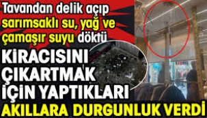Uyanık Kayserili ! Kiracısını çıkarmak için 'sarımsaklı su' dökmüştü: O tartışmanın görüntüleri ortaya çıktı