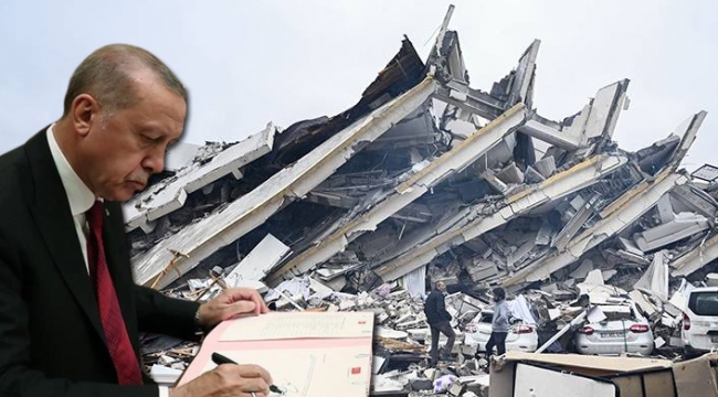 Deprem bölgesinde Erdoğan'ın imzası ile bazı mahallelerin 'riskli alan' olmaktan çıkarıldığı ortaya çıktı