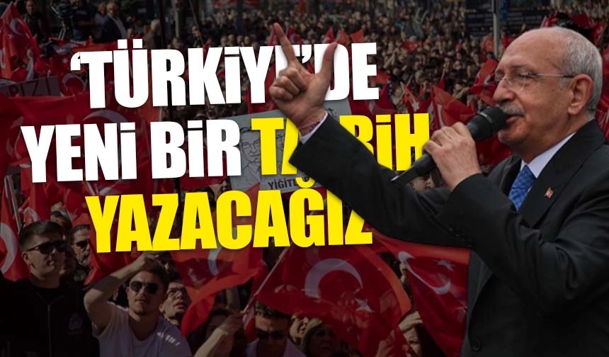 Millet İttifakı'nın Cumhurbaşkanı adayı Kılıçdaroğlu: İnanın karanlığa son vereceğiz