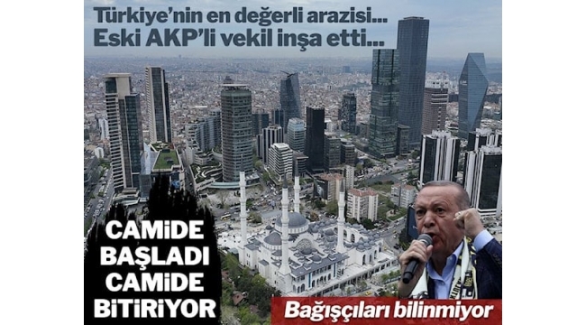 Erdoğan'dan seçime saatler kala cami açılışı…