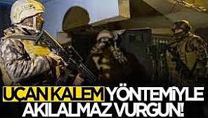 Uçan kalemle akılalmaz çek vurgunu