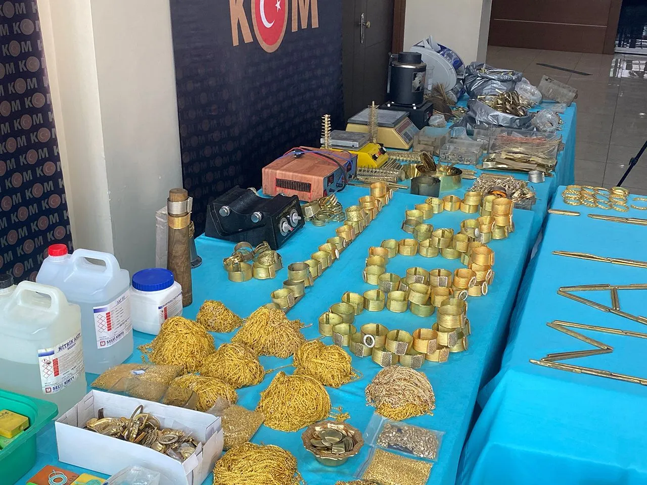 Altın alanlar dikkat! 80 milyon TL'lik altın operasyonu