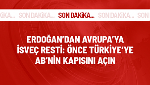 Son Dakika! Cumhurbaşkanı Erdoğan: Türkiye'ye AB kapısını açın, İsveç NATO'ya girsin