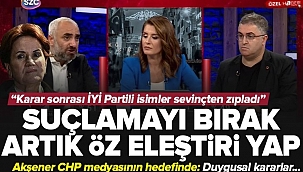CHP yandaşı İsmail Saymaz'dan Meral Akşener'e eleştiri: CHP'yi suçlamaktansa öz eleştiri yapmalı.