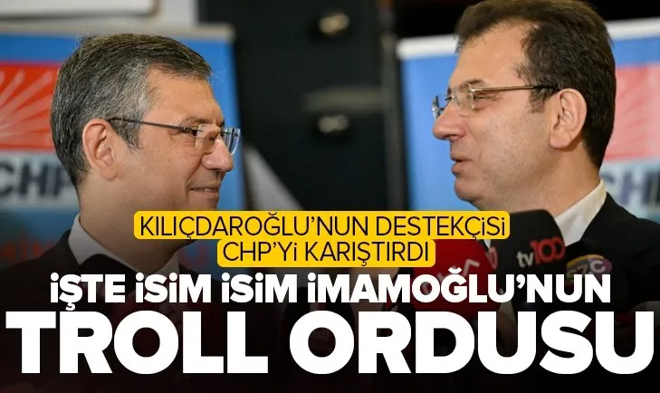 CHP'de skandal bitmiyor! İmamoğlu'nun trol ordusu ifşa oldu