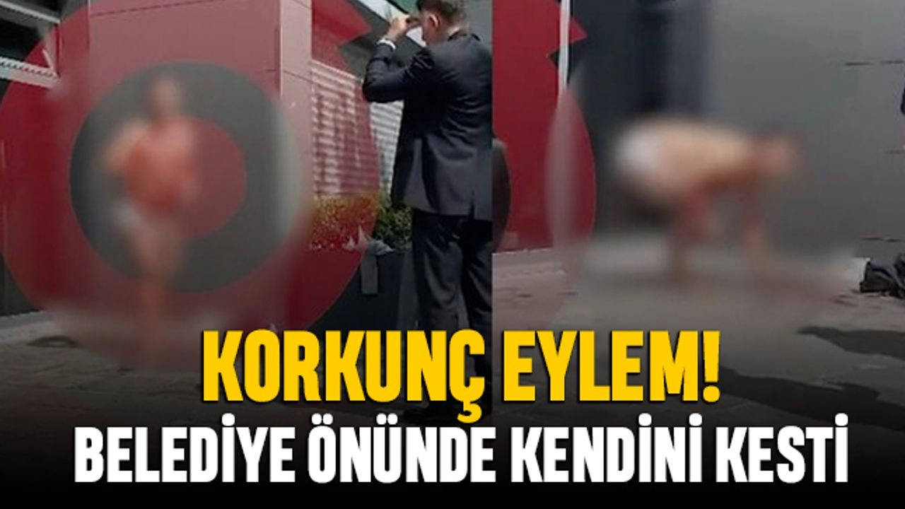 Belediye Önünde Korkunç Eylem: Bebelerime Nasıl Ekmek Götüreceğim?