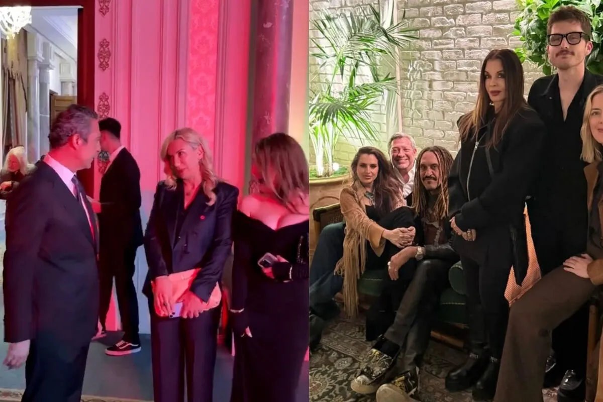 Ali Koç UEFA'nın İstanbul gecesinde, Nevbahar Koç Kaliforniya'da