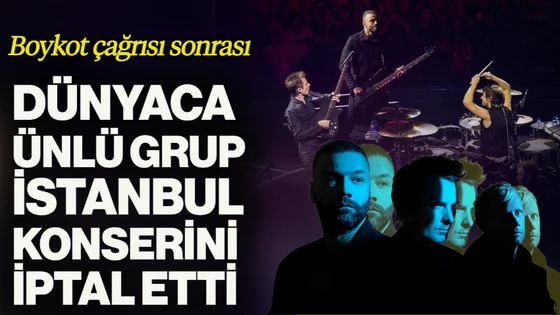 Boykot Çağrısı Sonrası Dünyaca Ünlü Müzik Grubu Muse İstanbul Konserini İptal Etti