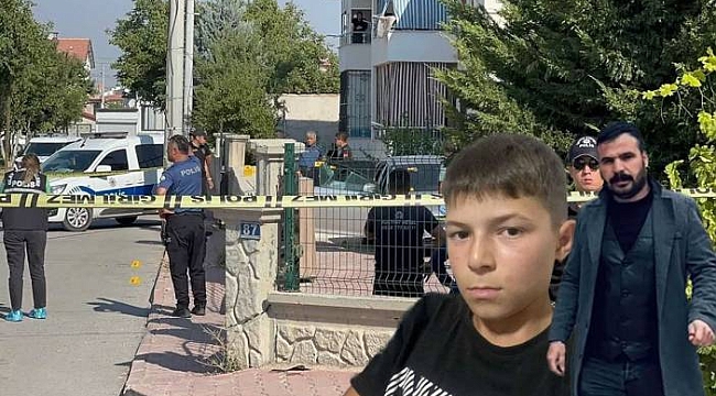 Baba ile 11 yaşındaki oğluna bahçede suikast! Araçlarına binince silahlar peş peşe ateşlendi