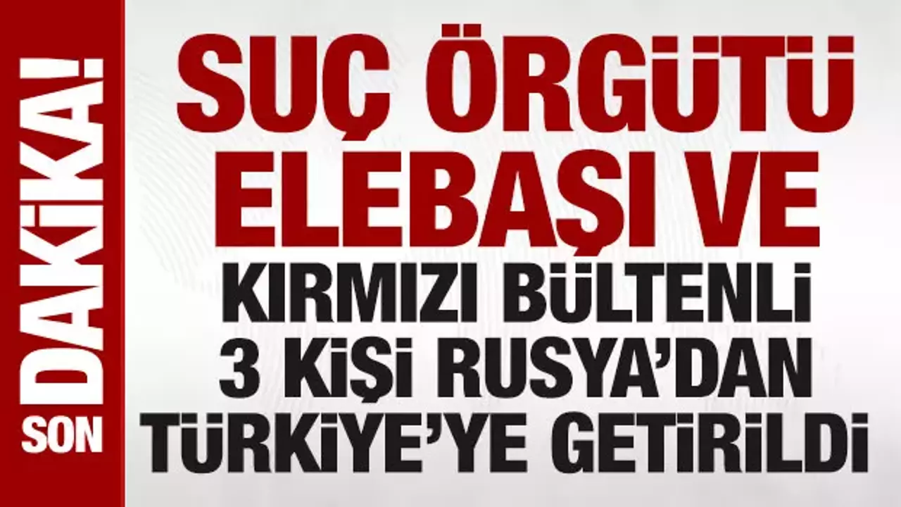 Kırmızı bültenle aranıyorlardı: Demirözler suç örgütüne operasyon!