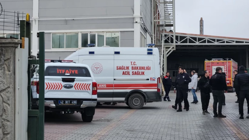 Konya'da Şekerleme Fabrikasında Patlama: Bir İşçi Yaralandı