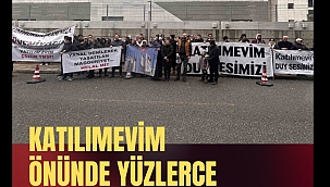 Katılımevim önünde yüzlerce mağdur eylem yaptı!