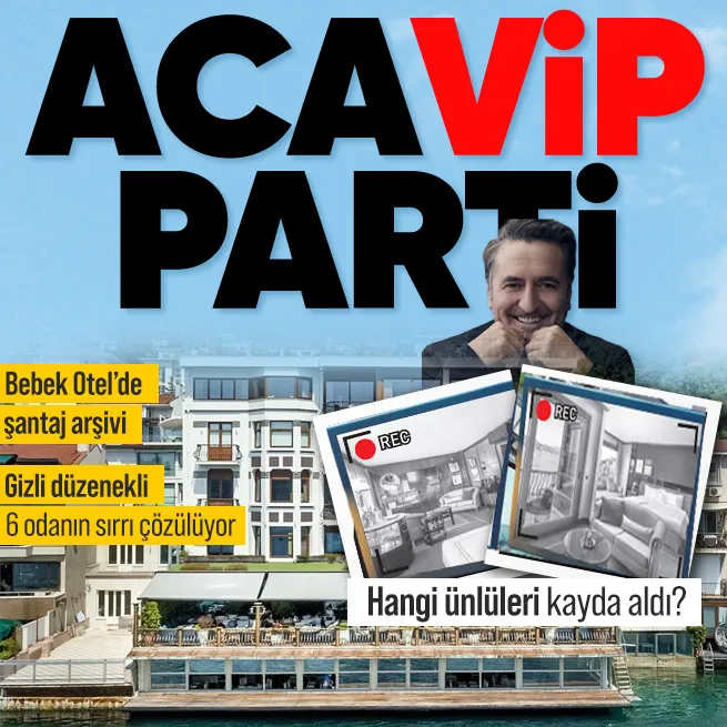 Uyuşturucu ve kumarın yatağı Bebek Otel'de şantaj arşivi! Gizli düzenekli 6 VIP odanın sırrı çözülüyor