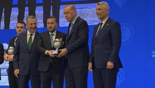 CUMHURBAŞKANI ERDOĞAN'DAN KUZU GRUP'A BİR ÖDÜL DAHA!