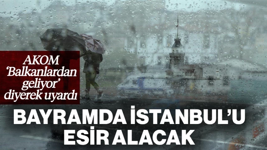 AKOM'dan İstanbul İçin Kritik Uyarı: Balkanlar'dan Gelen Soğuk Hava Dalgası Bayramda Kenti Esir Alacak