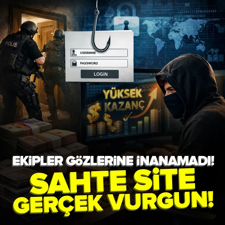 Sahte internet sitesiyle 2,3 milyarlık vurgun: Yüksek kazanç vaadiyle tuzağa düşürdüler