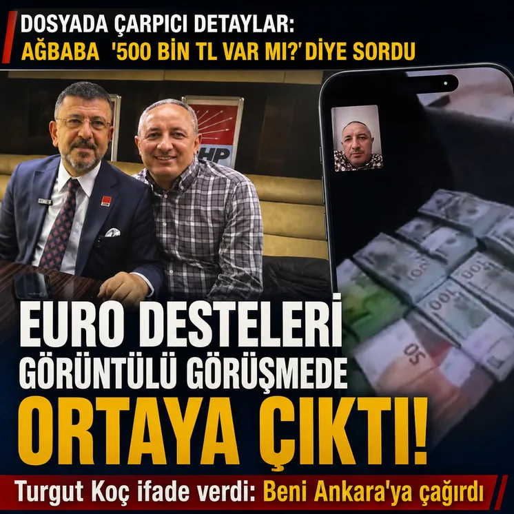 Veli Ağbaba soruşturmasında Turgut Koç'un 500 bin TL beyanı dosyaya girdi