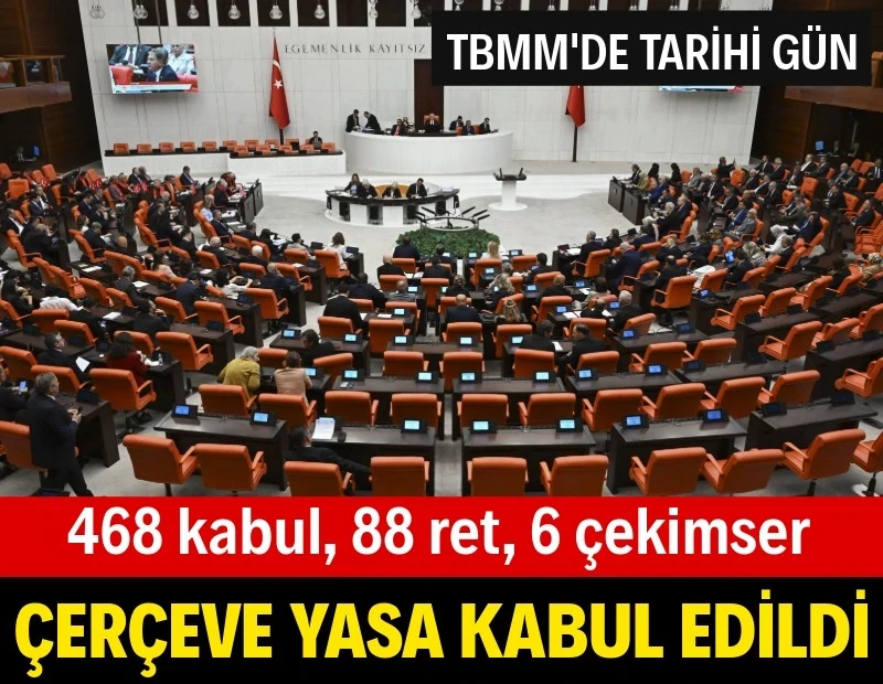 Meclis'te tarihi oturum: 50 yıllık pranga kırıldı! Terörsüz Türkiye için kanun kabul edildi
